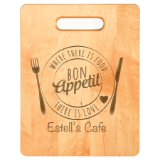 (CB) 11 1/2" x 8 3/4" Maple Cutting Board