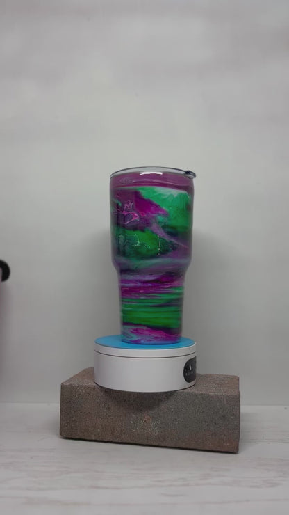 A1 - One of a kind Epoxy Finished - 30oz Tumbler.