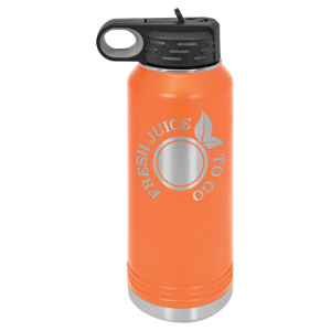 (WB232O) - 32 oz. Orange Water Bottle